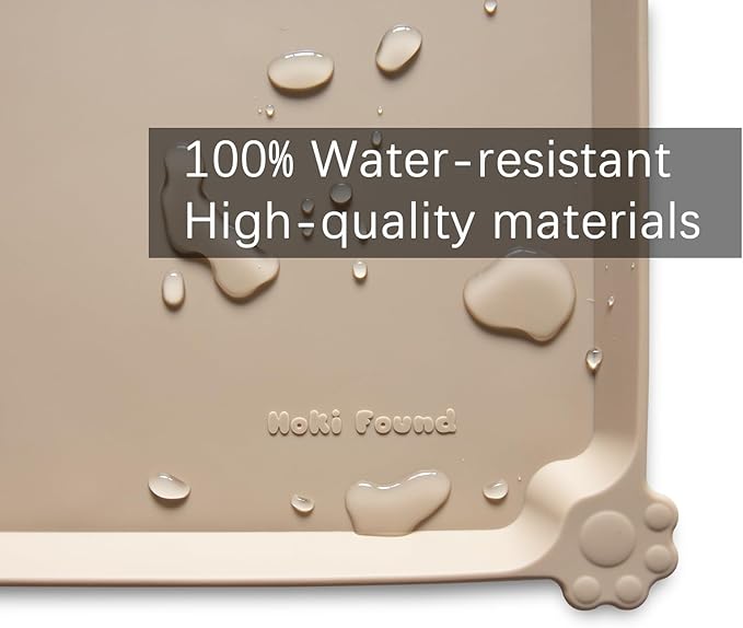 Hoki Found L Silicone Non Slip Pet Dog Cat Bowl Mats - Image 3