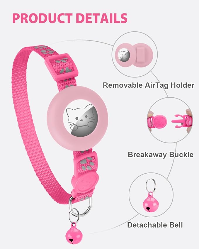 Joytale AirTag Cat Collar 2 Pack - Image 8