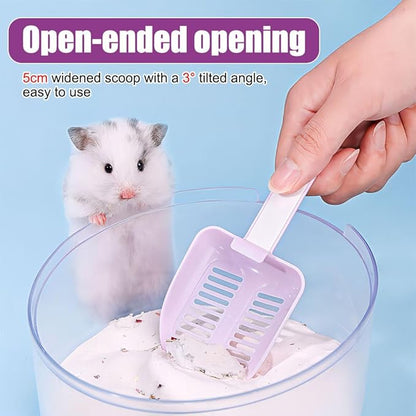DONGKER Hamster Litter Scoop, Reusable Hanging Hamster Sand Bath Scoop - Image 3