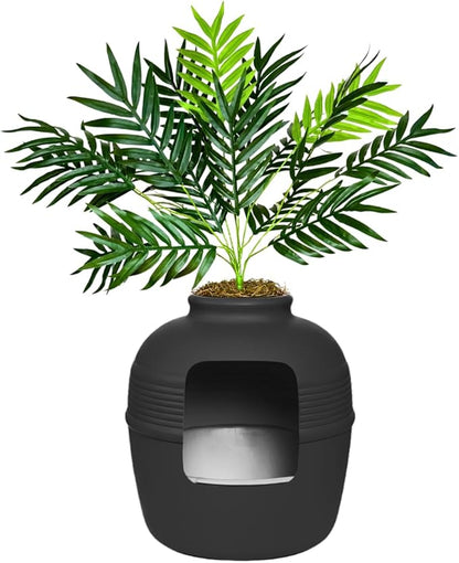 Good Pet Stuff Hidden Litter Box Planter, Decorative Cat Litter Enclosure by TheGoodPetStuffCompany