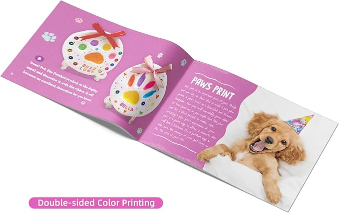 Eggbox Pet Paw Print Impression Kits - Image 5