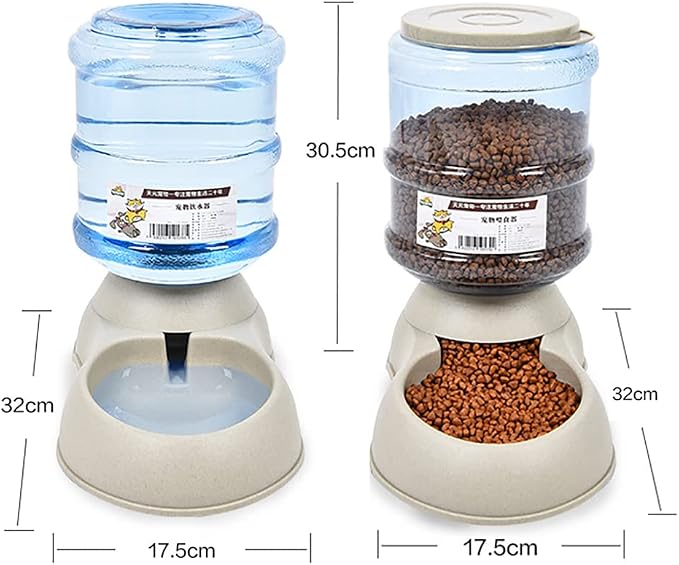 Pet Feeding Solution Automatic Cat & Dog Cafe Feeder and Water Dispenser in Set - Image 7
