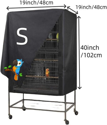 Bird Cage Cover, Pet Cage Cover, 100% Shading Oxford Cloth, Bird Cages Covers - Image 5