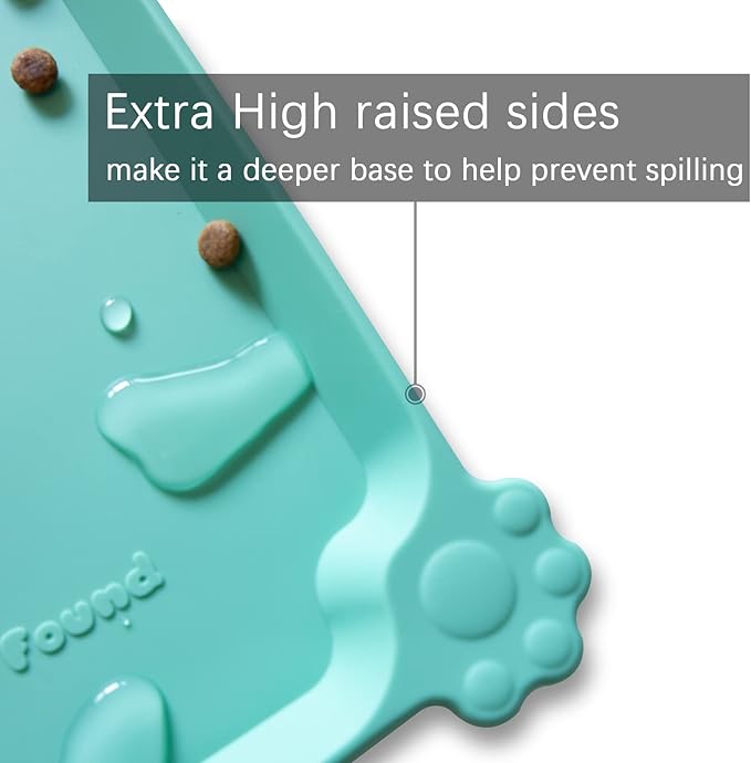 Hoki Found L Silicone Non Slip Pet Food Mats - Image 2