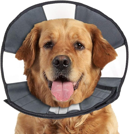 ZenPet Recovery Cone E-Collar for Dogs & Cats – Soft, Comfortable, Safe & by ZenPet