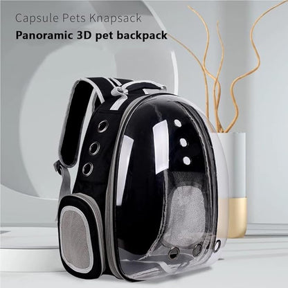 Animal Carrier Backpacks, Transparent Space Capsule Bubble Pet Backpack Bag - Image 3