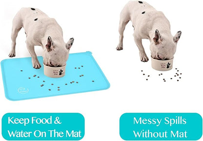 Silicone Waterproof Dog Cat Pet Feeding Mats, Non Slip, Easy Clean Pet Dog Cat - Image 7