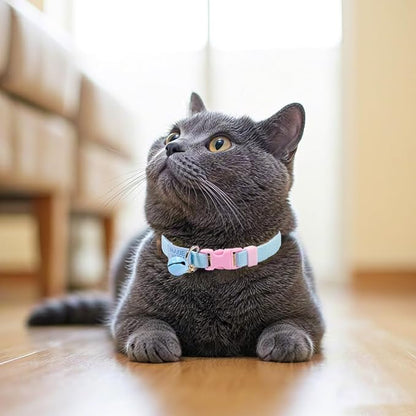 Elastic Cat Collar 2 Pack of Safety Quick Release Cat Collars - Image 5
