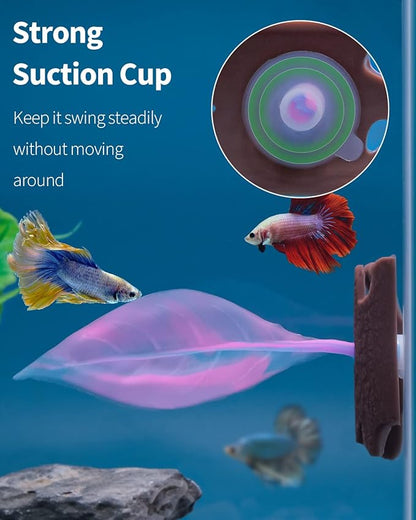 Uniclife Betta Leaf Hammock Soft Aquarium Rest Bed Fish Breeding Playing Pad - Image 7