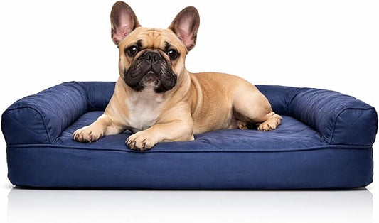 Furhaven Orthopedic Dog Bed for Medium/Small Dogs w/ Removable Bolsters & by FurHaven
