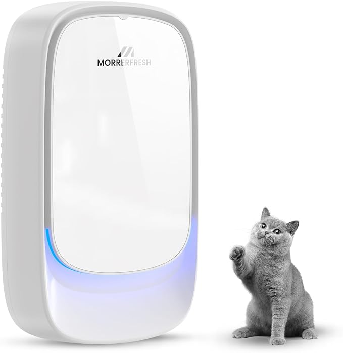 Air Ionizers, Plug in Negative Ion Air Purifier, Pet Odor Eliminator by Morrerfresh