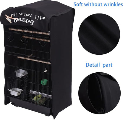 Bird Cage Cover Good Night Birdcage Cover Black-Out Birdcage Cover Durable - Image 5