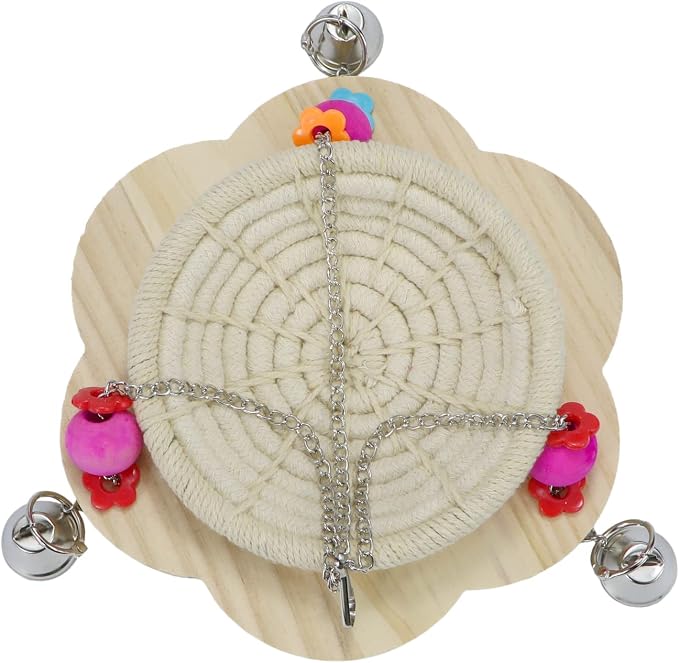 Wontee Bird Nest Parrot Breeding Nest Bed Bird Hanging Swing - Image 7