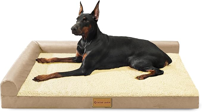 Patas Lague Orthopedic XL Dog Bed Large Sized Dog 48''X30'', Waterproof L by PatasLague