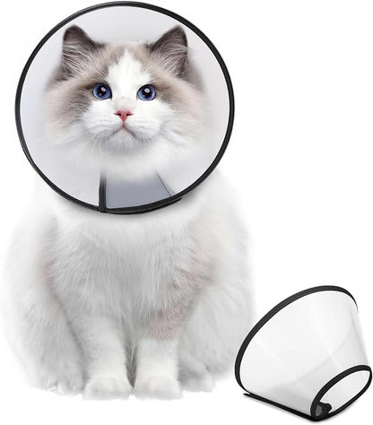 Supet Dog Cone Collar Adjustable After Surgery, Comfortable Pet Recovery Collar by Supet