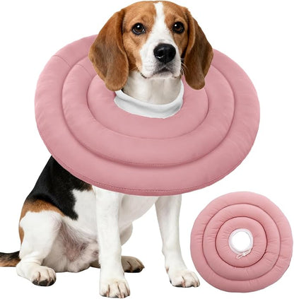 IDOMIK Dog Recovery Collar, Waterproof Soft Dog Cone After Surgery, Comfy by IDOMIK