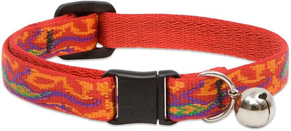 LupinePet Originals 1/2" Go Go Gecko Cat Safety Collar by LupinePet