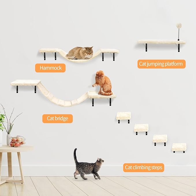 Wall-Mounted Cat Climber Set - Image 5