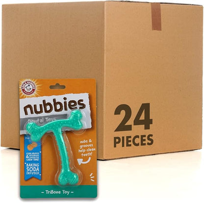 Arm & Hammer Nubbies T-Bone Dental Dog Chew Toy by ArmHammer