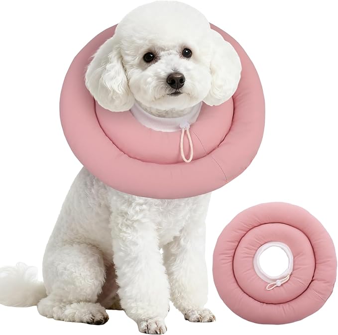IDOMIK Dog Recovery Collar, Waterproof Soft Dog Cone After Surgery, Comfy by IDOMIK