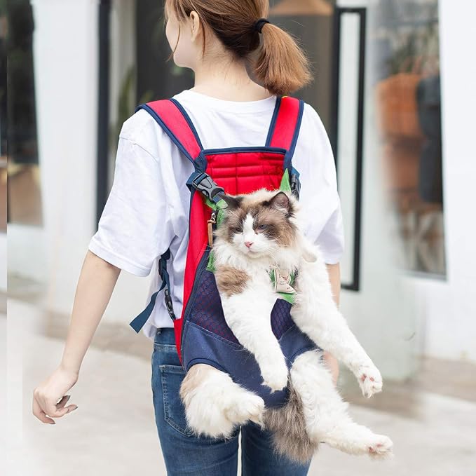 Lifeunion Legs Out Dog Carrier Backpack Hands-Free Adjustable Pet Travel Carrier - Image 6