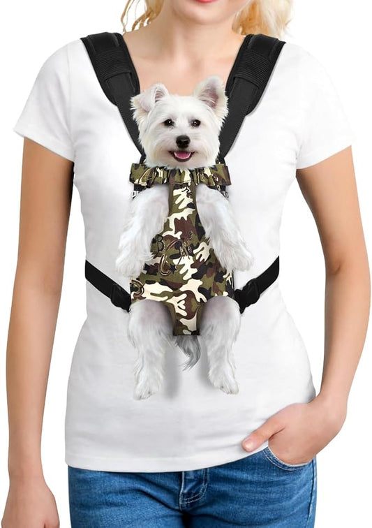 YUDODO Pet Dog Carrier Backpack Adjustable Dog Front Carrier, Legs Out Easy-Fit by YUDODO