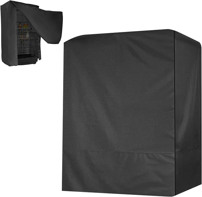 Bird Cage Covers for Night Breathable Cover Black Out Lightweight Washable Dust by Unknown