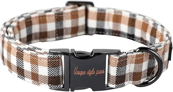 Unique style paws Dog Collar Metal Buckle Collar Gift by Uniquestylepaws