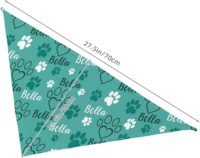 Custom Pet Scarf Personalized Dog Bandana - Image 6