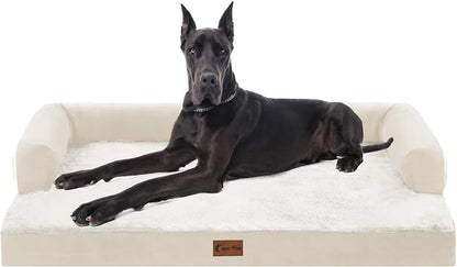Orthopedic XXL Dog Beds, Waterproof Egg Crate Foam Big Pet Bed by CasaPaw