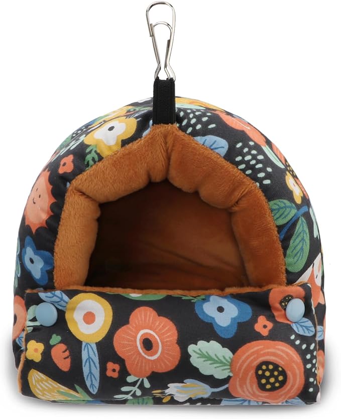Wontee Bird Nest House Winter Warm Snuggle Hut Bird Bed Hanging Hammock - Image 7