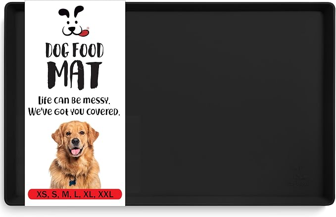DogBuddy Dog Food Mat – Waterproof Dog Bowl Mat by DogBuddy