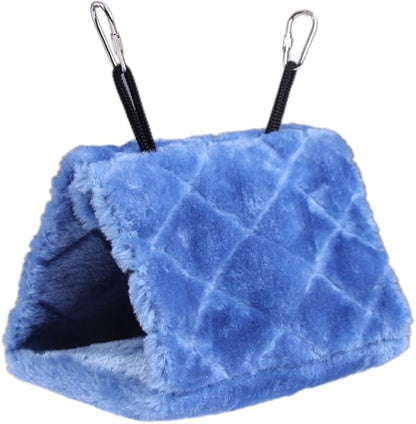 Vktech® Plush Snuggle Bird Hammock Hanging Snuggle Cave Happy Hut Bird Parrot by Vktech