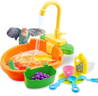 Bird Bath Shower, Bird Bath for Cage by Unknown