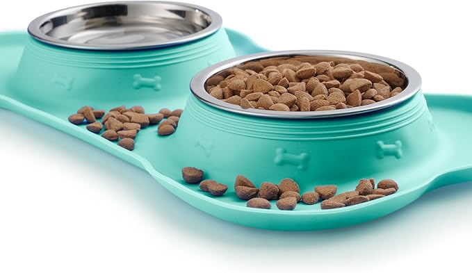Hubulk Pet Dog Bowls 2 Stainless Steel Dog Bowl - Image 5