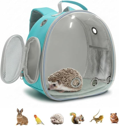 Small Animal Carrier Guinea Pig Backpack, Transparent, Breathable Backpack by Dotala