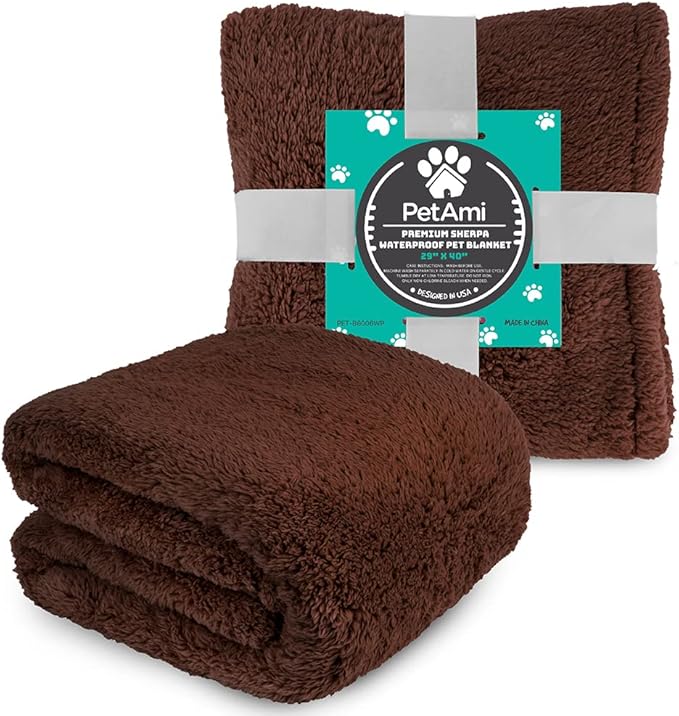PetAmi Fluffy Waterproof Dog Blanket - Image 7