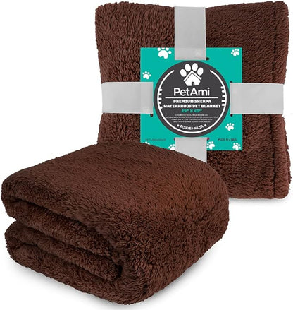 PetAmi Fluffy Waterproof Dog Blanket - Image 7