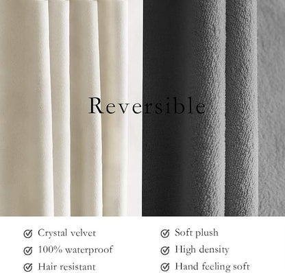Ameritex Pet Bed Blanket Reversible 100% Waterproof Velvet Super Soft - Image 5