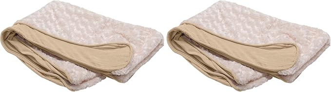 Furhaven Replacement Dog Bed Cover Ultra Plush Faux Fur & Suede Contour Luxe by FurHaven