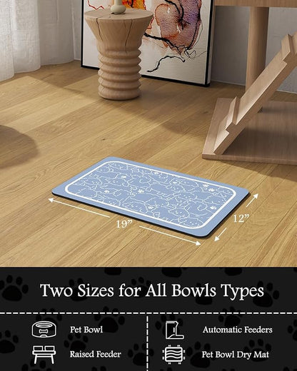 Pet Feeding Mat-Absorbent Dog Mat - Image 7