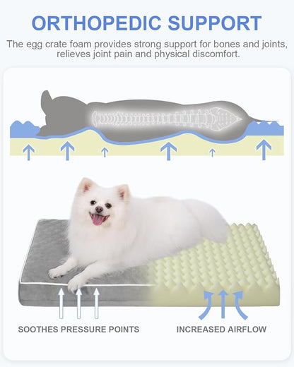 KSIIA Orthopedic Dog Bed Medium Size Dog - Image 3