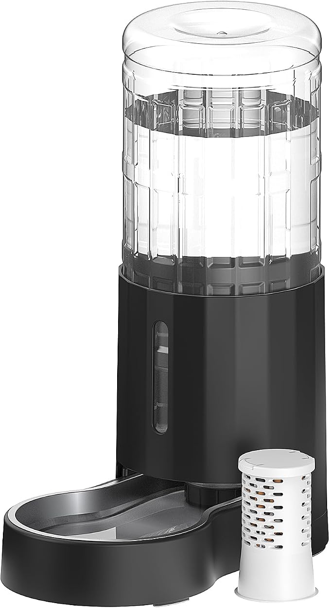 CZPET 2.5 Gallon Dog Water Bowl Dispenser, Filter Automatic Dog and Cat Water by CZPET