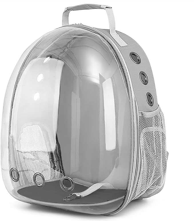 Pet Backpack Carrier, Bubble Backpack Cat Carrier, Pets and Small Dogs - Image 2