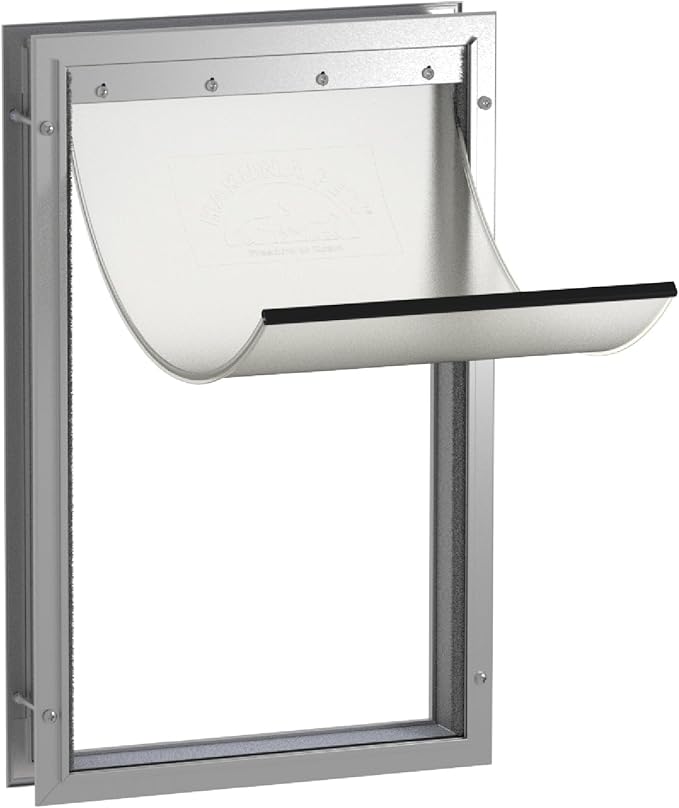 Hakuna Pets Deluxe Aluminum Pet, Cat and Dog Door by HakunaPets