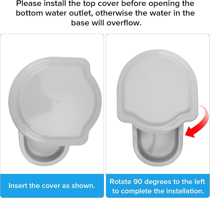 Kenond 9.5L Dog Feeders and Water Bowl Set - Image 5
