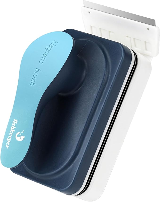 fishkeeper Aquarium Magnetic Glass Cleaner, Fish Tank Algae Magnet Cleaning Tool by fishkeeper