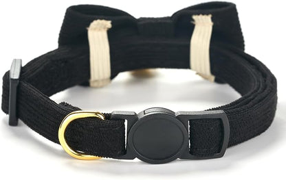2 Pack Soft Corduroy Cat Collars - Image 7