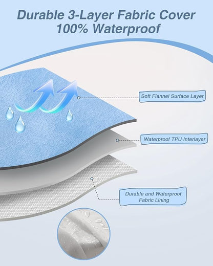 KSIIA Washable Dog Bed XL Senior Dog, Orthopedic Warm Soft Pet Sofa Waterproof - Image 3
