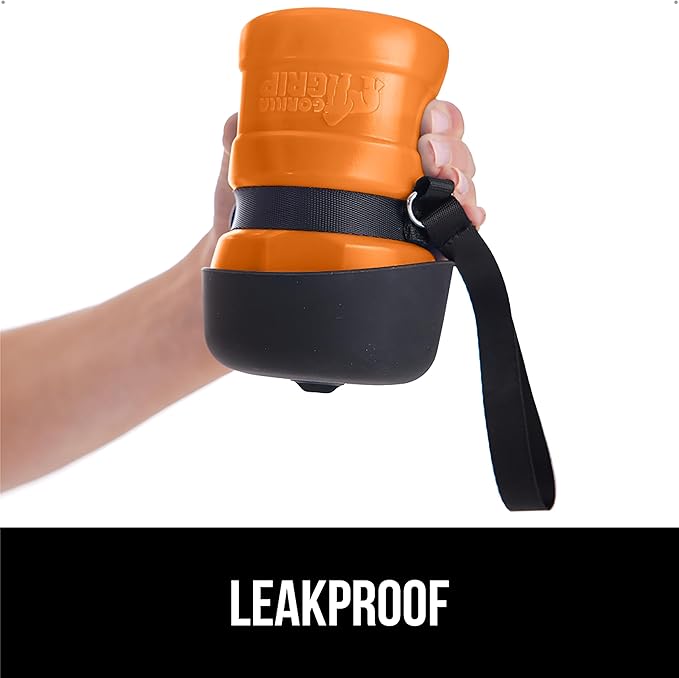 GORILLA GRIP Dog Water Bottle, Portable Water Bowl Dispenser - Image 4